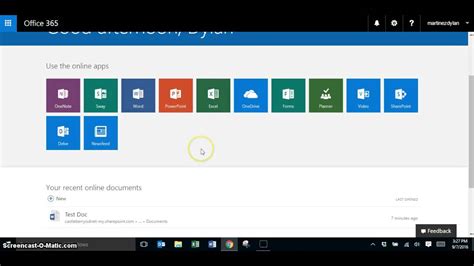 open office 365 login